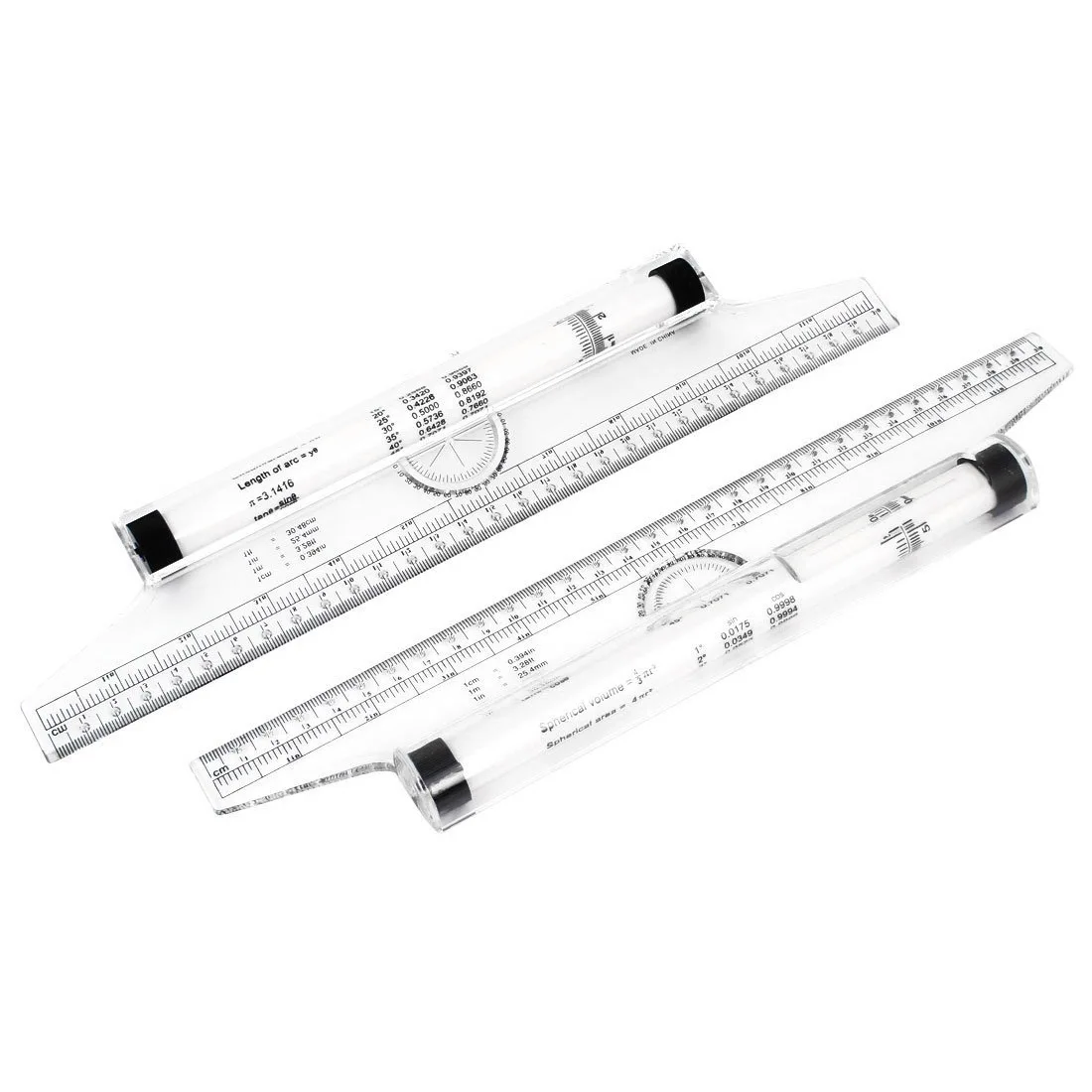 PPYY NEW -Art Drawing Tool Squares Angle Parallel Line Rolling Ruler 30 cm 2 pieces
PPYY NEW -Art Drawing Tool Squares Angle Parallel Line Rolling Ruler 30 cm 2 pieces