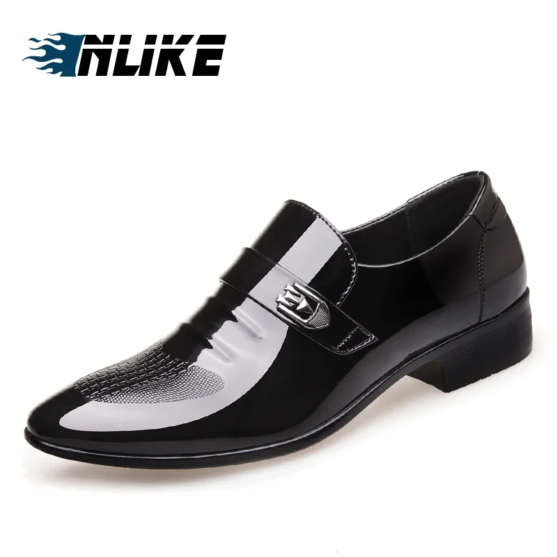 INLIKE Mens Dress Shoes Luxury Brand Patent Leather Oxford Shoes For Men Wedding Formal Shoes
INLIKE Mens Dress Shoes Luxury Brand Patent Leather Oxford Shoes For Men Wedding Formal Shoes