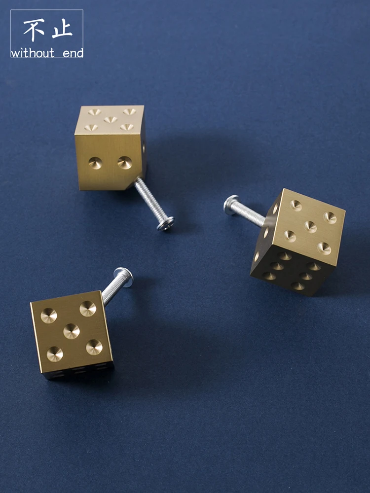 Bronze handle Nordic design personality drawer cabinet furniture gold dice handle kitchen cabinet knobs and handles brass drawer
Bronze handle Nordic design personality drawer cabinet furniture gold dice handle kitchen cabinet knobs and handles brass drawer