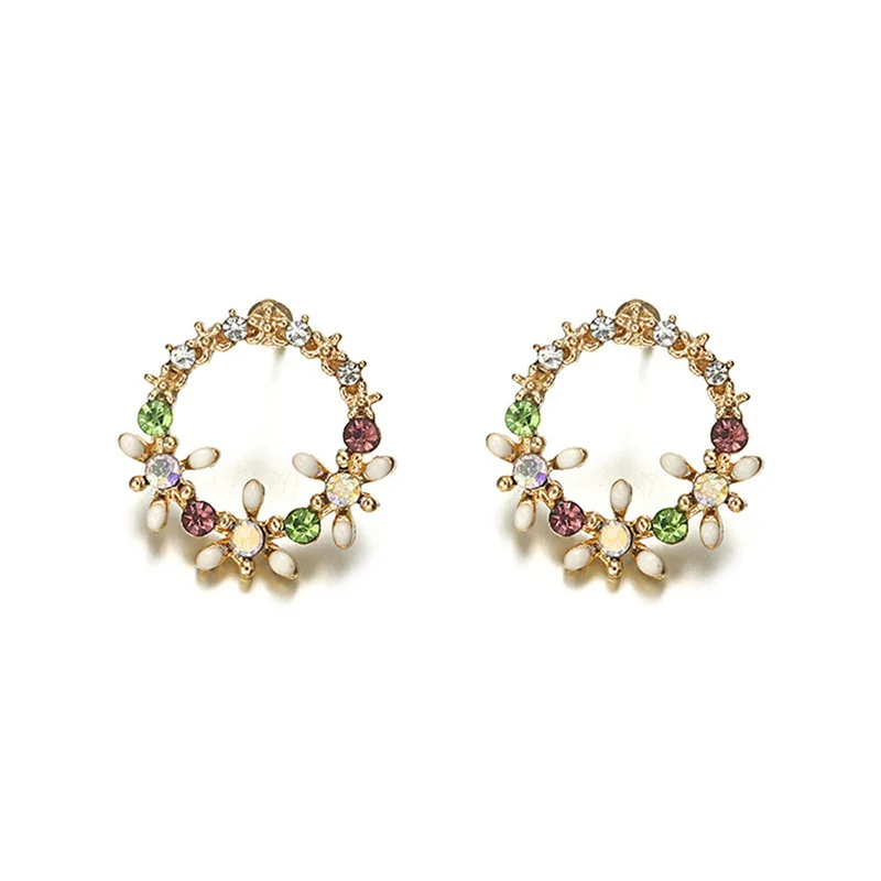 2021 Top Fashion Earings Earing Edition Color Sweet Wreaths Circle Earrings And Pure Fresh Temperament Girl Colorful Petals
2021 Top Fashion Earings Earing Edition Color Sweet Wreaths Circle Earrings And Pure Fresh Temperament Girl Colorful Petals