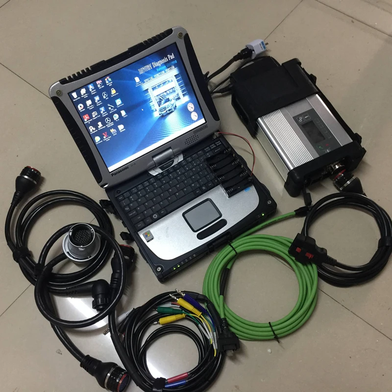 SD connect 5 mb star c5 with cf19 laptop 2020 newest software 360gb SSD diagnostic tool for cars and trucks ready to use
SD connect 5 mb star c5 with cf19 laptop 2020 newest software 360gb SSD diagnostic tool for cars and trucks ready to use