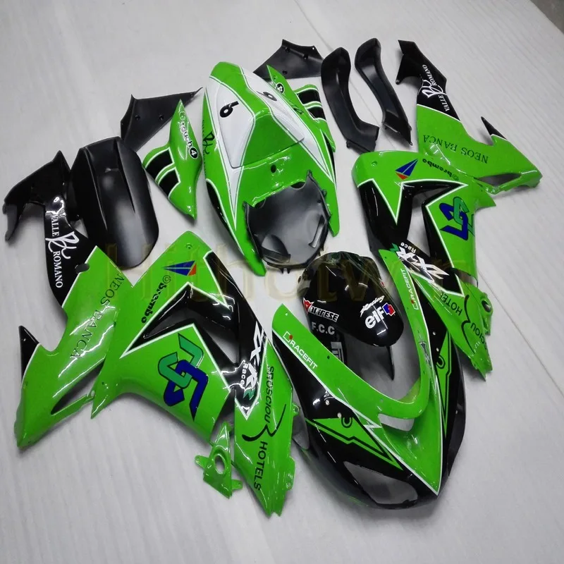 Изготовленные на заказ Обтекатели для мотоциклов Kawasaki Ninja ZX10R 2006 2007 ZX-10R 06 07 комплект корпуса + Бесплатные Винты + зеленый M2
Изготовленные на заказ Обтекатели для мотоциклов Kawasaki Ninja ZX10R 2006 2007 ZX-10R 06 07 комплект корпуса + Бесплатные Винты + зеленый M2