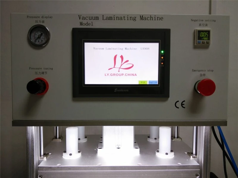 LY 908 OCA Laminator 17 Inch LCD Vacuum Laminating Machine No Need Molds
LY 908 OCA Laminator 17 Inch LCD Vacuum Laminating Machine No Need Molds