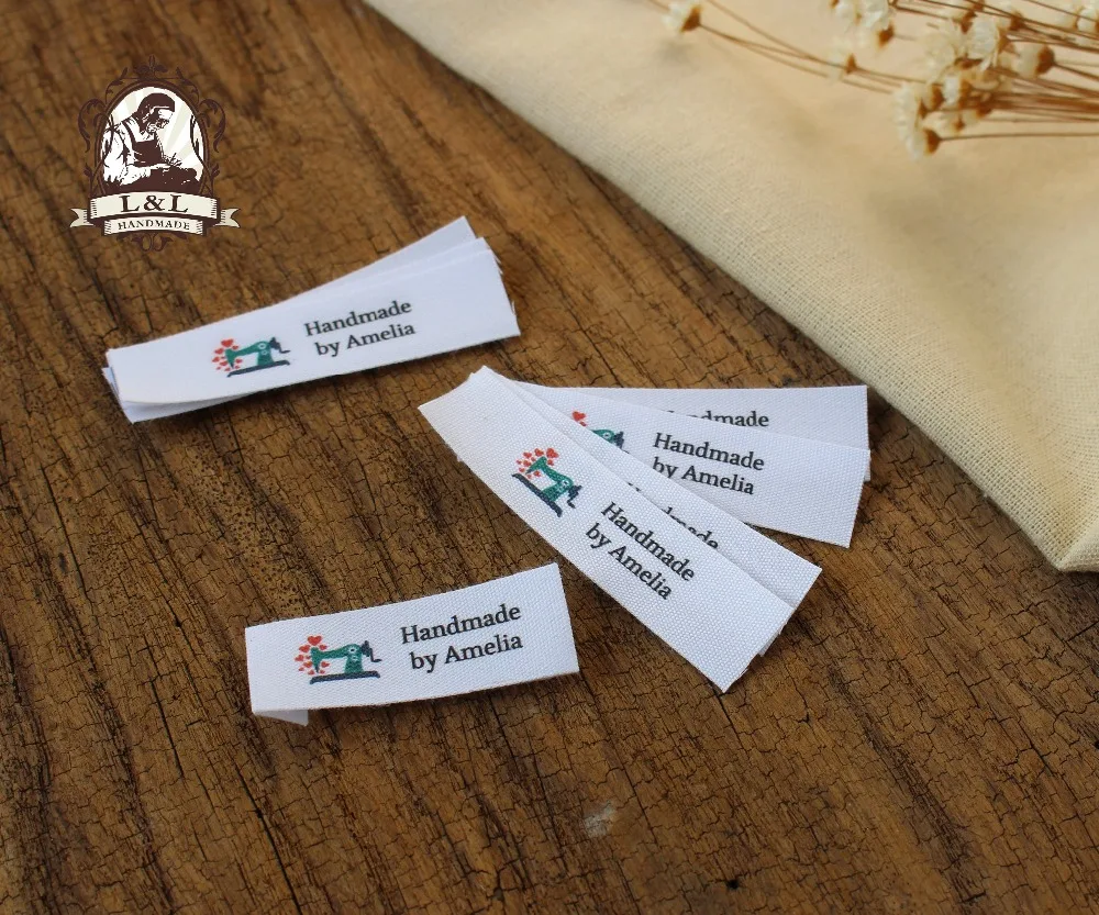 Custom Flat folding Tags / brand labels, Sewing Labels,Custom Clothing Tags, Name Tags, Handmade labels(MD536)
Custom Flat folding Tags / brand labels, Sewing Labels,Custom Clothing Tags, Name Tags, Handmade labels(MD536)