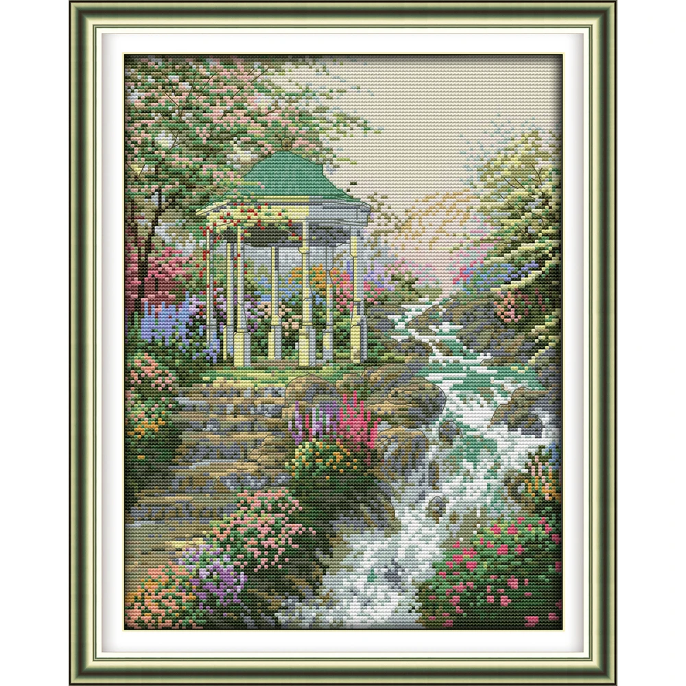 Everlasting Love The Stream Gurgling Chinese Cross Stitch Kits Ecological Cotton Stamped DIY New Year Gift Decorations For Home
Everlasting Love The Stream Gurgling Chinese Cross Stitch Kits Ecological Cotton Stamped DIY New Year Gift Decorations For Home