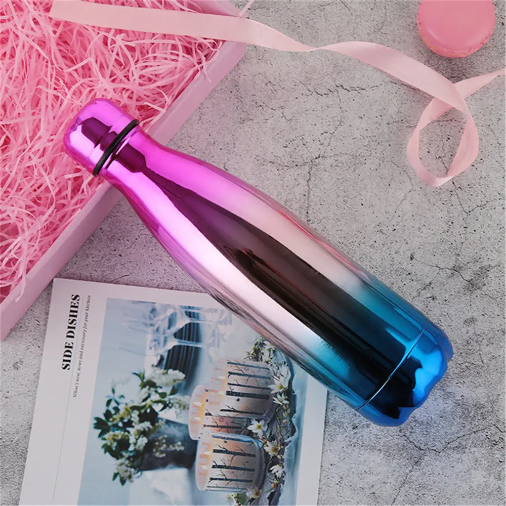 Beauty Gradient Water Bottle BPA Free Thermos Vacuum Flask Insulated Drink Bottle Milk Fruit Beer Cup
Beauty Gradient Water Bottle BPA Free Thermos Vacuum Flask Insulated Drink Bottle Milk Fruit Beer Cup