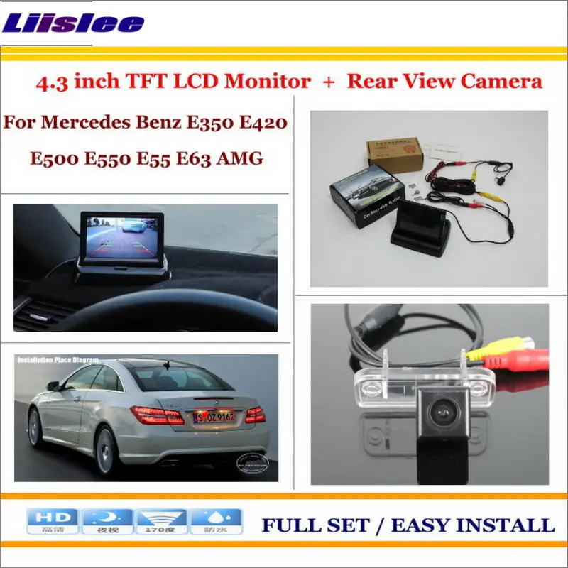 Auto Camera For Mercedes Benz E350 E420 E500 E550 E55 E63 Car Rear Camera 4.3"TFT LCD Monitor Back Up Parking System
Auto Camera For Mercedes Benz E350 E420 E500 E550 E55 E63 Car Rear Camera 4.3"TFT LCD Monitor Back Up Parking System