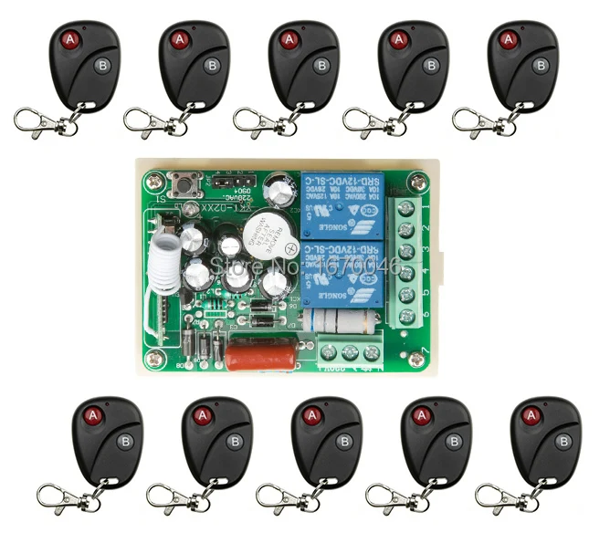 2016 New AC220V 2CH 2Channe RF wireless remote control switch System, 10X Transmitter + 1 X Receiver,315/433 MHZ
2016 New AC220V 2CH 2Channe RF wireless remote control switch System, 10X Transmitter + 1 X Receiver,315/433 MHZ