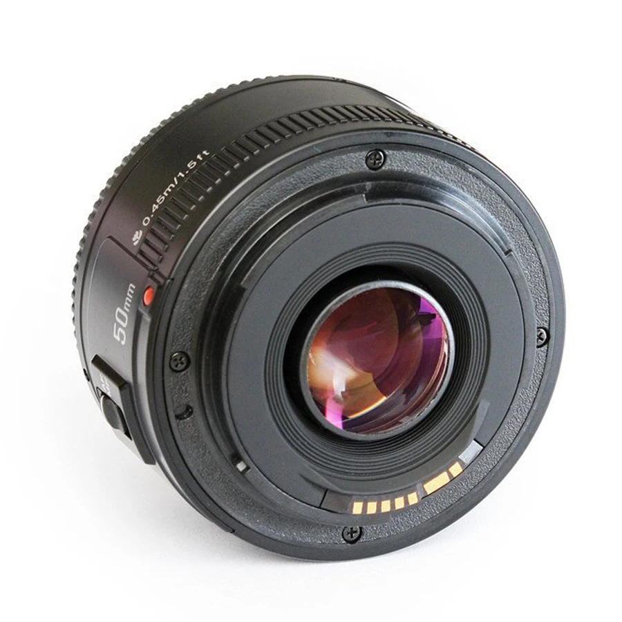 YN50mm F1.8 C объектив с большой апертурой Авто Фокус 50 мм/f1.8 для Canon EOS DSLR камер |