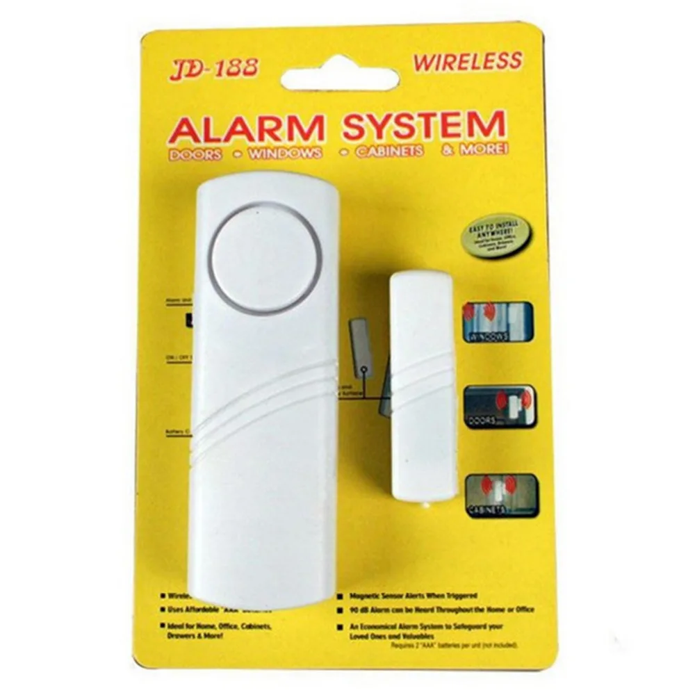 Door Window Wireless Burglar Alarm With Magnetic Sensor Window Door Entry Anti Thief Home Alarm System Security Device Wholesale
Door Window Wireless Burglar Alarm With Magnetic Sensor Window Door Entry Anti Thief Home Alarm System Security Device Wholesale