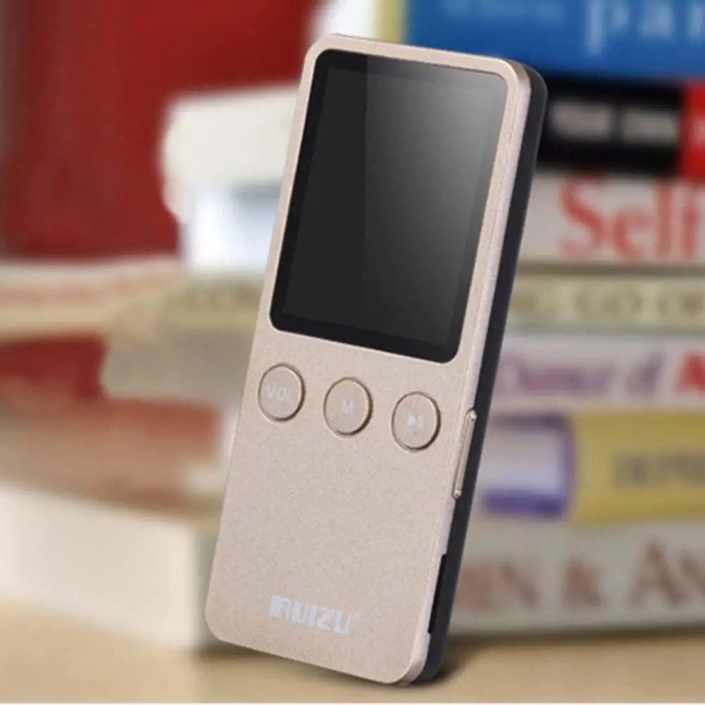 Speaker 1.8" 8GB MP4 Player Slim Video Radio FM For 64GB TF Card Music play times 200 hours RUIZU X08 APE | Электроника