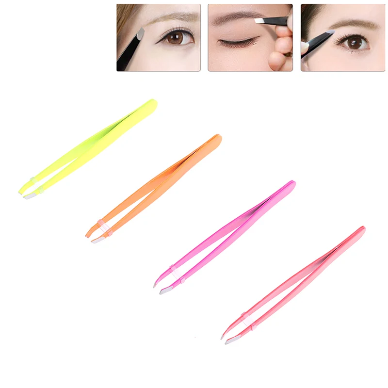Eyelash Clip Cosmetic Beauty Makeup Tool Hot sell 1pcs Eyebrow Tweezers Stainless Steel Face Hair Removal Eye Brow Trimmer
Eyelash Clip Cosmetic Beauty Makeup Tool Hot sell 1pcs Eyebrow Tweezers Stainless Steel Face Hair Removal Eye Brow Trimmer