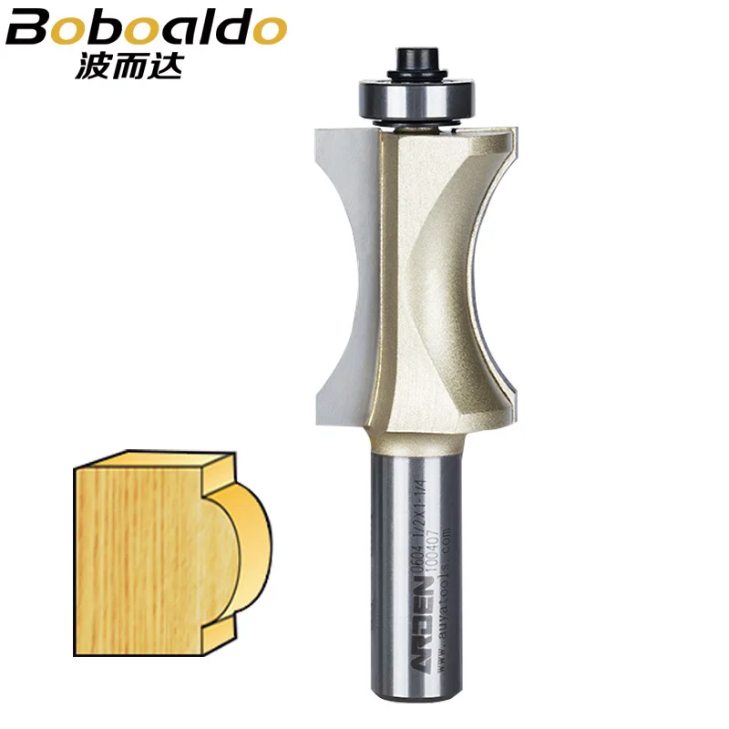 1/2 Shank Half Round bit Endmill Arden Router Bits for Wood Sunk Bead Bit With Bearing Woodworking Tool Milling Cutte
1/2 Shank Half Round bit Endmill Arden Router Bits for Wood Sunk Bead Bit With Bearing Woodworking Tool Milling Cutte