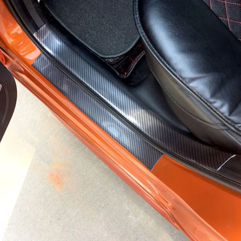 Carbon Fiber Rubber Moulding Strip Soft Black Trim Bumper Strip DIY Door Sill Protector Edge Guard Car Stickers Car Styling
Carbon Fiber Rubber Moulding Strip Soft Black Trim Bumper Strip DIY Door Sill Protector Edge Guard Car Stickers Car Styling