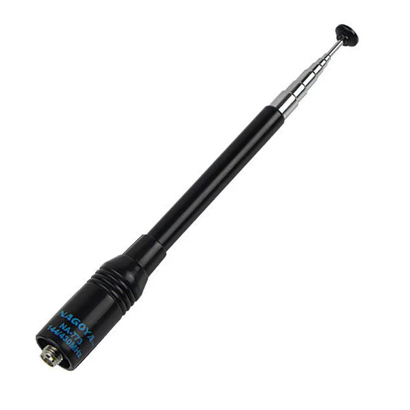 20pcs NEW NAGOYA NA-773 SMA-F UHF+VHF Handheld Telescopic Antenna for HYT PUXING TYT BAOFENG UV-5R UV-5RA UV-82 UV-B5 UV-B6 888S
20pcs NEW NAGOYA NA-773 SMA-F UHF+VHF Handheld Telescopic Antenna for HYT PUXING TYT BAOFENG UV-5R UV-5RA UV-82 UV-B5 UV-B6 888S