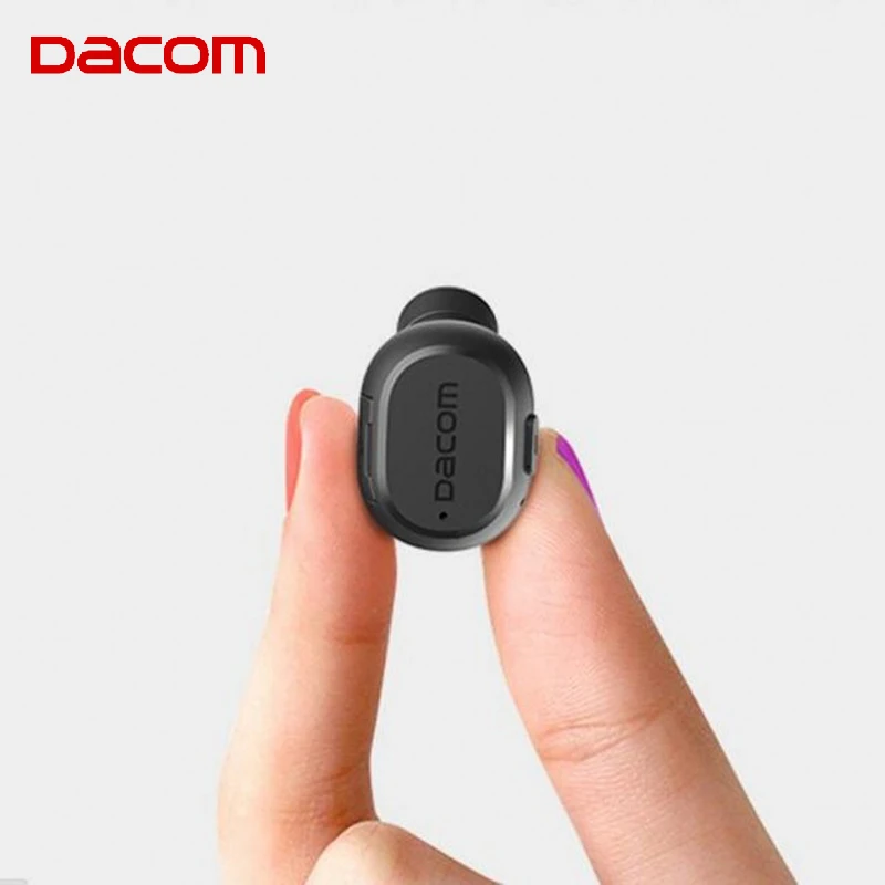 Новинка миниатюрные наушники вкладыши Dacom K007 с Bluetooth беспроводная гарнитура