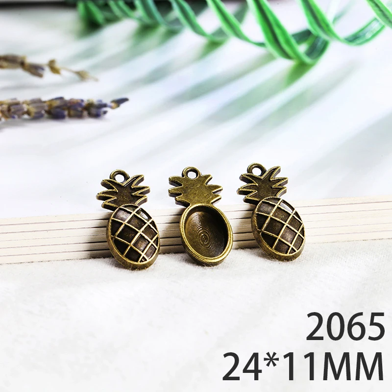 24*11mm 8pcs Pineapple Alloy Pendant For Diy Jewelry Making 2 Colors Antique Silver Antique Bronze No.2065
24*11mm 8pcs Pineapple Alloy Pendant For Diy Jewelry Making 2 Colors Antique Silver Antique Bronze No.2065