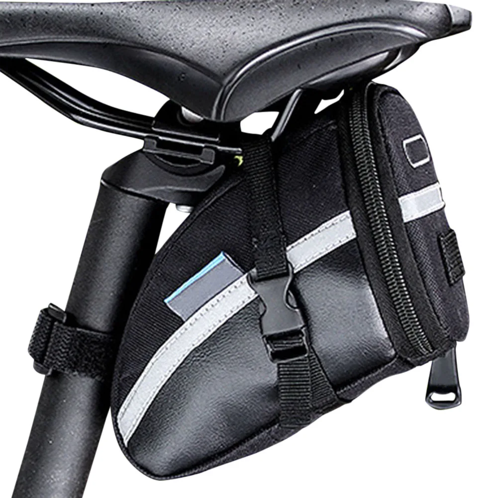 Cycling Saddle Bag Bicycle Seats Pouch Reflective Strip Saddles Holder Pocket Mountain Bike Seat Bags With Tail Light YS
Cycling Saddle Bag Bicycle Seats Pouch Reflective Strip Saddles Holder Pocket Mountain Bike Seat Bags With Tail Light YS