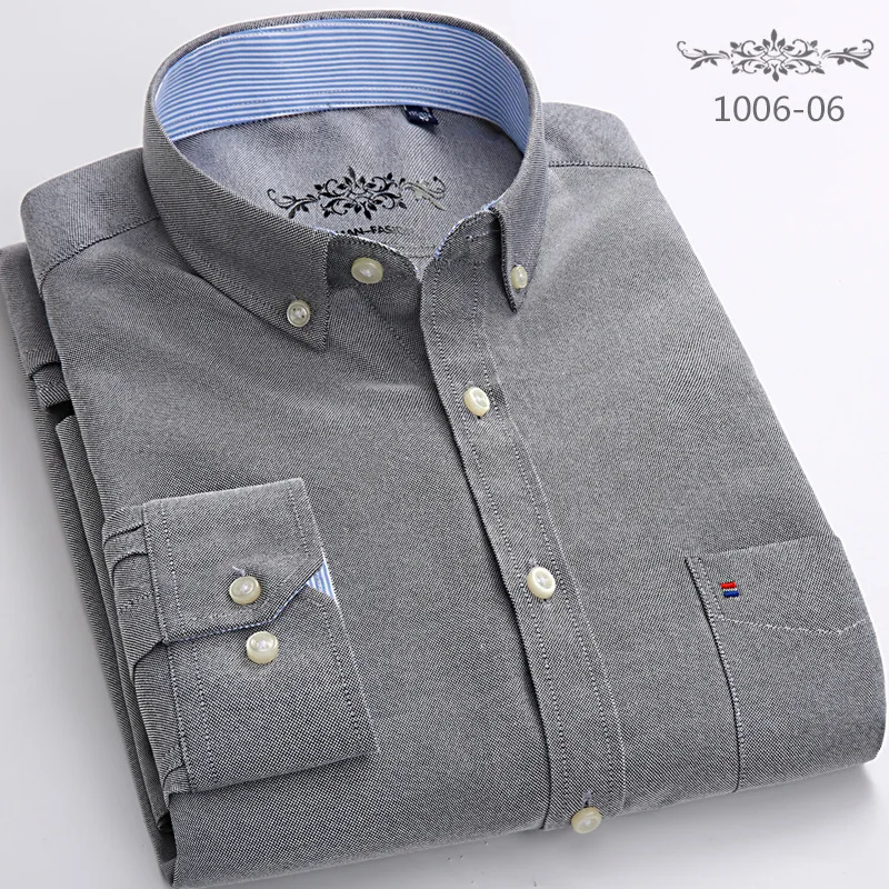 YUSHU Long Sleeve Oxford Cotton Men Dress Shirt Casual Solid Button Down Shirts Camisa Social 5XL large sizes Streetwear
YUSHU Long Sleeve Oxford Cotton Men Dress Shirt Casual Solid Button Down Shirts Camisa Social 5XL large sizes Streetwear