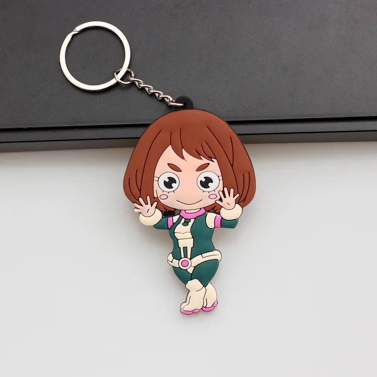My Hero Academia аниме-брелок для ключей ПВХ фигурка брелок милые игрушки подарки на