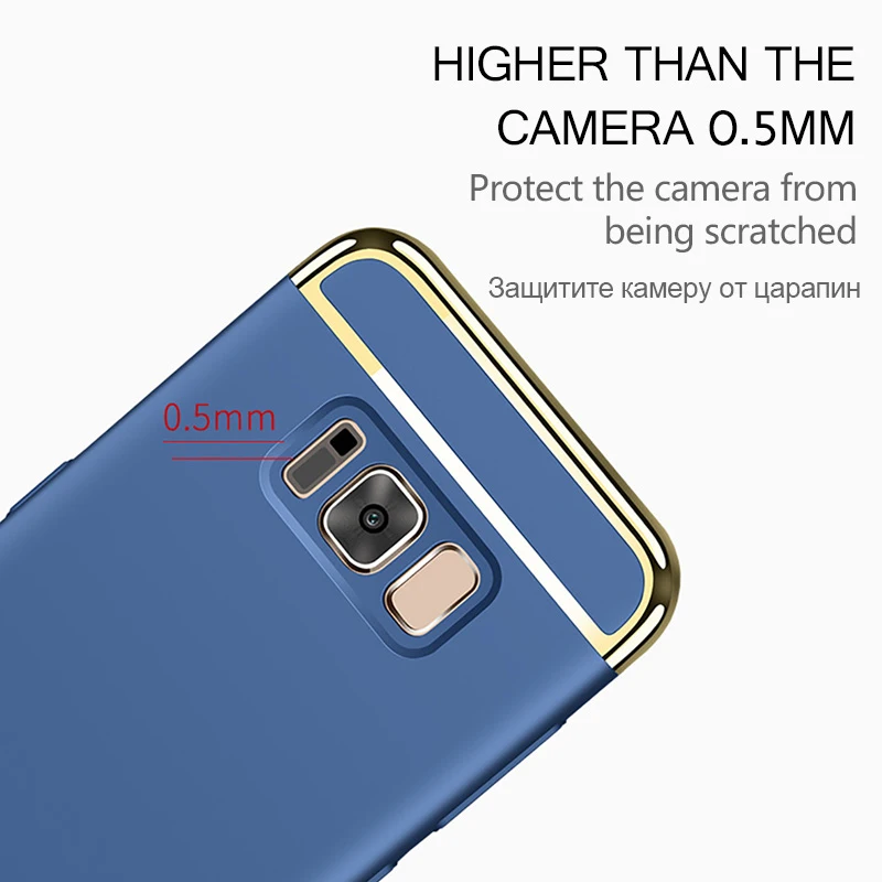 50 шт. romiky Матовый Чехол матовый для Samsung Galaxy Note 8 S8 S7 Edge S6 Plus Полный Средства ухода