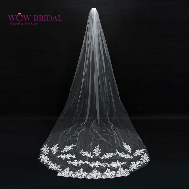Wowbridal Graceful Bridesmaid Wedding Veil 2021 Simple-Designed Pattern Tulle and Lace Floor-Length Bridal Accessories
Wowbridal Graceful Bridesmaid Wedding Veil 2021 Simple-Designed Pattern Tulle and Lace Floor-Length Bridal Accessories