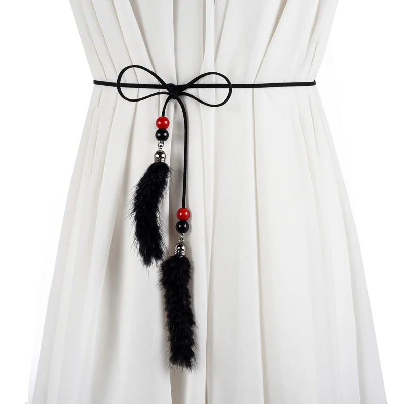 2019 Women Fashion All-match flannel feather Belt 160cm Belts for Women Thin Waist Rope Belts Women Derss Accessories
2019 Women Fashion All-match flannel feather Belt 160cm Belts for Women Thin Waist Rope Belts Women Derss Accessories