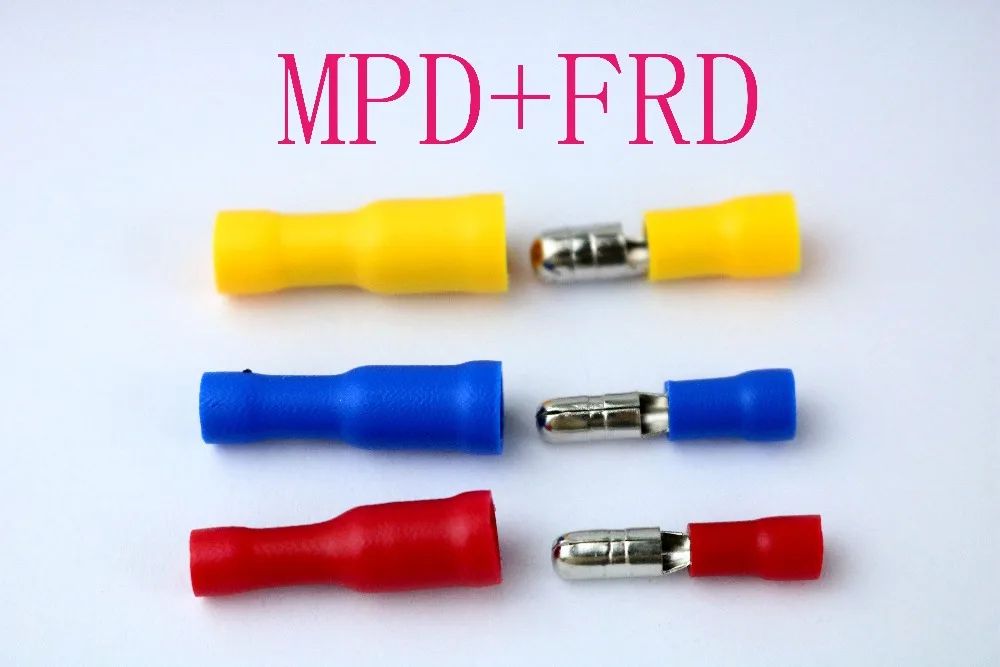 MPD + FRD 100 шт., 50 комплектов в форме пули, папа, изоляционное соединение, соединитель проводов, электрические обжимные клеммы FRD + MPD
MPD + FRD 100 шт., 50 комплектов в форме пули, папа, изоляционное соединение, соединитель проводов, электрические обжимные клеммы FRD + MPD