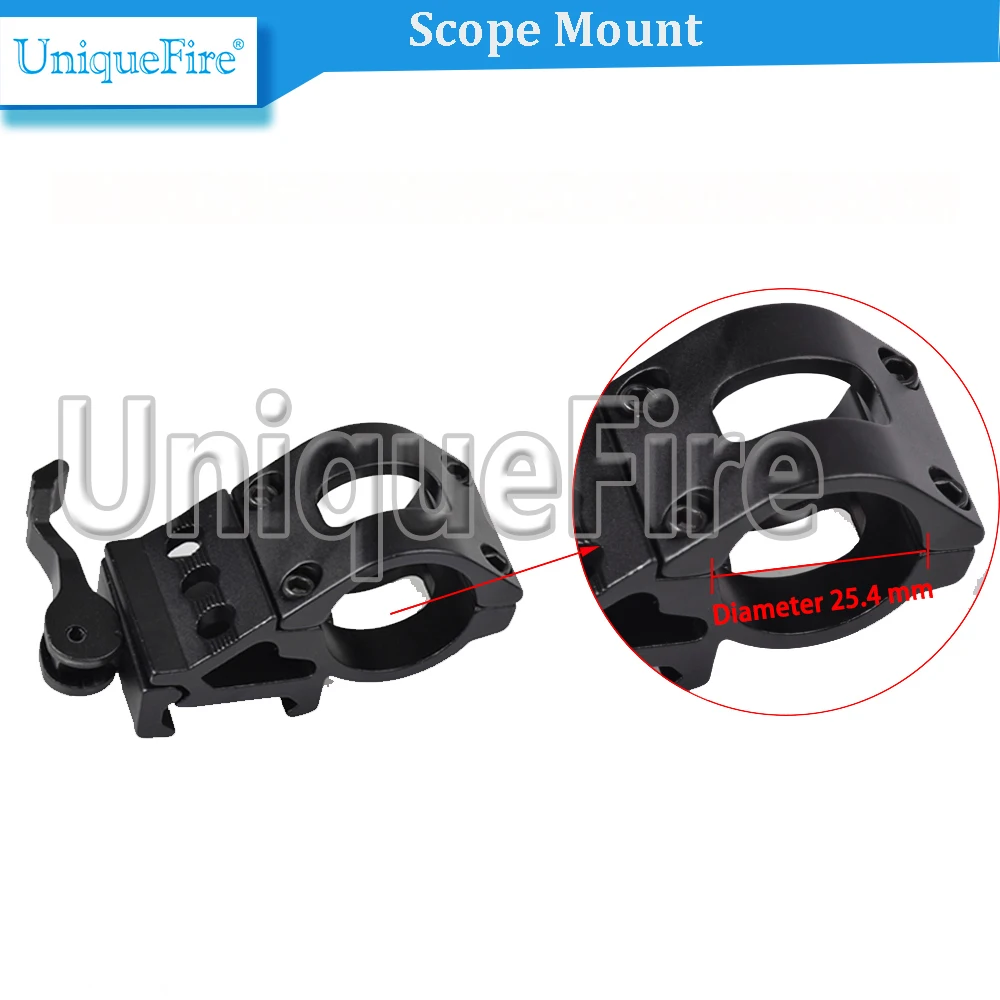 UniqueFire 2017 New T2008 Air Scope Tactical 25.4mm Flashlight Laser Mount 20mm Rail
UniqueFire 2017 New T2008 Air Scope Tactical 25.4mm Flashlight Laser Mount 20mm Rail