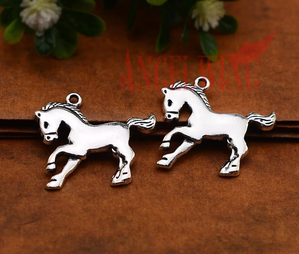 20pcs/lot--23x25mm, Antique silver plated horse Charms ,DIY supplies, Jewelry accessories
20pcs/lot--23x25mm, Antique silver plated horse Charms ,DIY supplies, Jewelry accessories