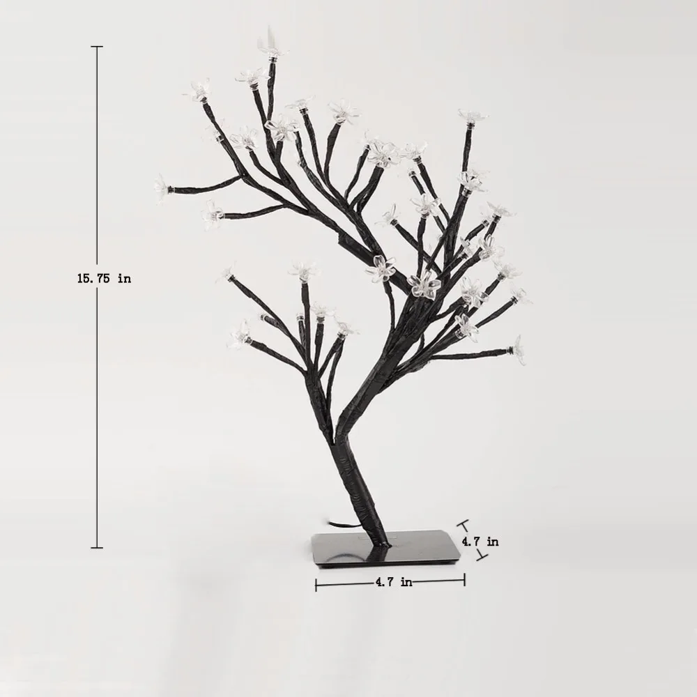 40cm LED Cherry Blossom Tree Branches Night Lights Lighting Table Lamps Luminarias for Bedside Party Wedding Indoor Home Decor
40cm LED Cherry Blossom Tree Branches Night Lights Lighting Table Lamps Luminarias for Bedside Party Wedding Indoor Home Decor
