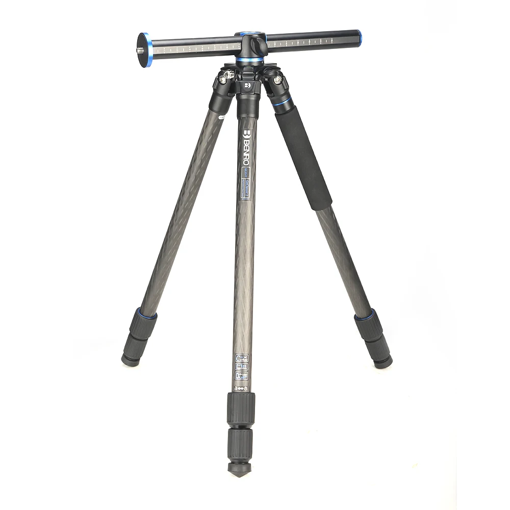 

BENRO 1.58KG Portable Professional Camera Tripod 3 Leg Section Tripod For SLR Cameras No Head GoClassic Tripods GC257T