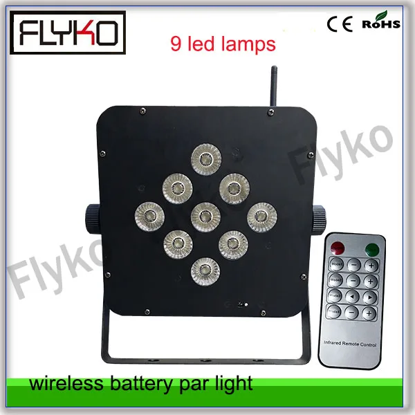 Free shipping 6in1 high quality 9pcs led lights battery wireless par light changing color
Free shipping 6in1 high quality 9pcs led lights battery wireless par light changing color
