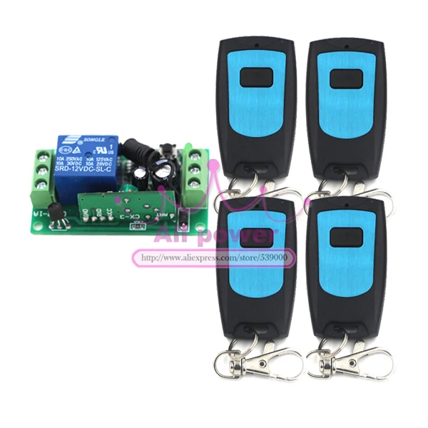 DC 12V 1CH RF remote control switch wireless ON/OFF Switch Remote plug 315/433MHZ
DC 12V 1CH RF remote control switch wireless ON/OFF Switch Remote plug 315/433MHZ