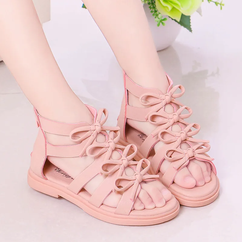 2019 Girl Sandals Summer Shoes Cute Flower Roman Shoes Open-toe Kids Girls Princess Beach Sandals Kids Shoes Zip Size 26-36
2019 Girl Sandals Summer Shoes Cute Flower Roman Shoes Open-toe Kids Girls Princess Beach Sandals Kids Shoes Zip Size 26-36