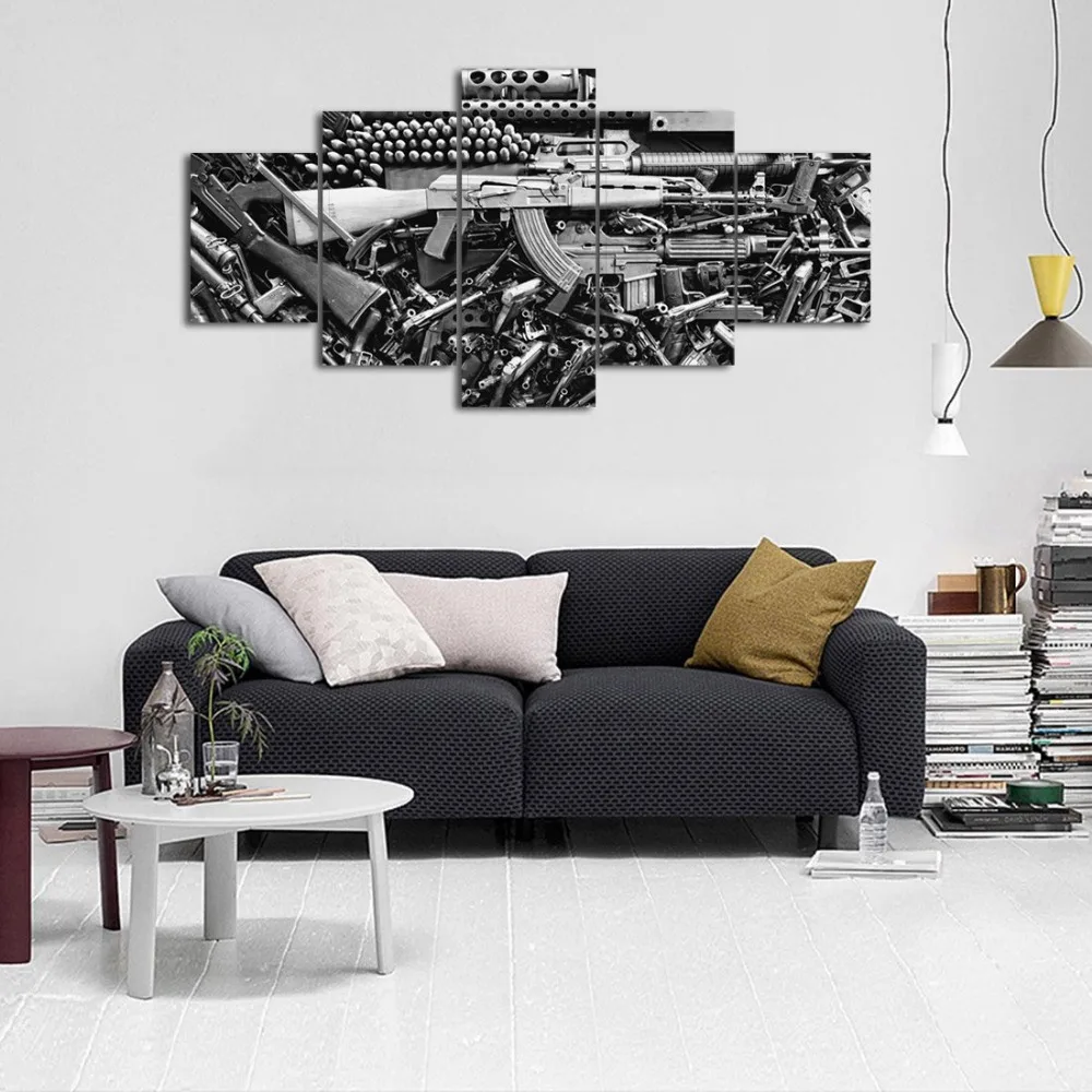 Canvas Print Damaged Weapon Gun Pictures Paintings Posters and Prints Wall Art for Living Room Home Decor 5 Piece
Canvas Print Damaged Weapon Gun Pictures Paintings Posters and Prints Wall Art for Living Room Home Decor 5 Piece