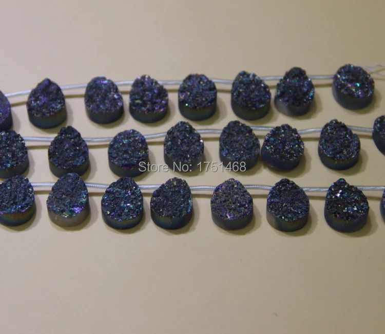 Charming Rainbow Titanium Druzy Stone Quartz Teardrop Bead Pendants Top Drilled Drusy Necklace Slab Bead Jewlery Making
Charming Rainbow Titanium Druzy Stone Quartz Teardrop Bead Pendants Top Drilled Drusy Necklace Slab Bead Jewlery Making
