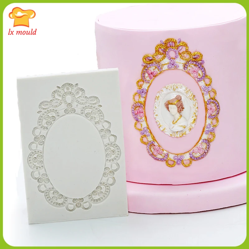 Gem Photo Frame Silicone Mould Jewelry Embossing Border Fondant Silicone Mold Decoration
Gem Photo Frame Silicone Mould Jewelry Embossing Border Fondant Silicone Mold Decoration