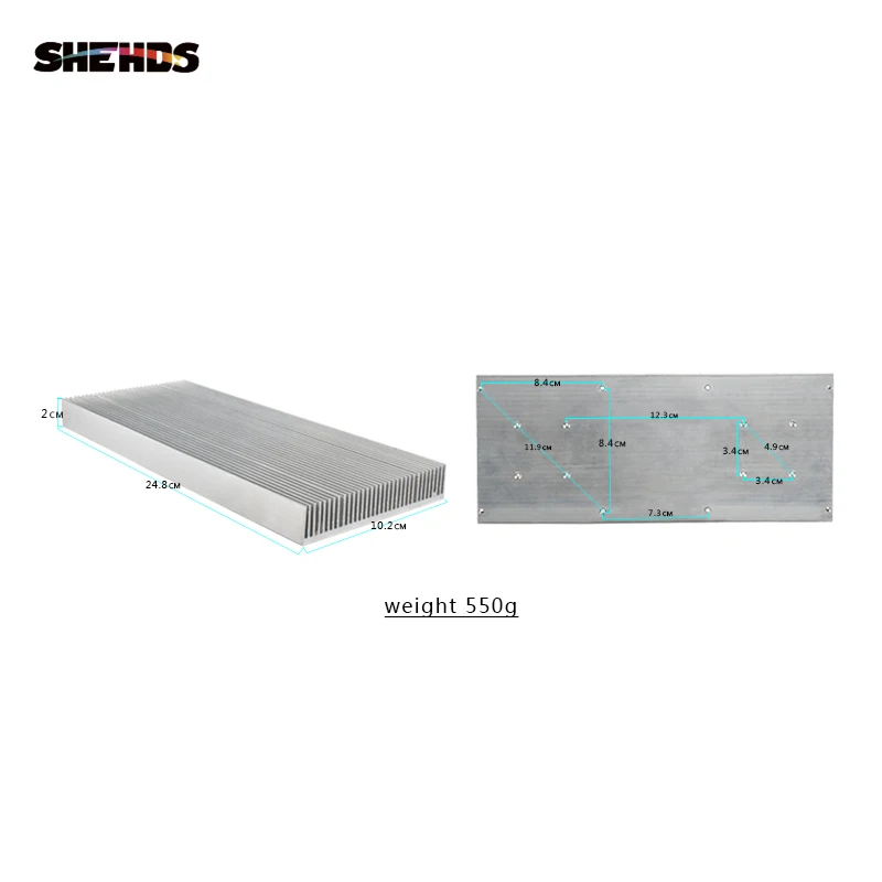SHEHDS Extruded Aluminum Heatsink For LED COB Par Light Electronic LED Chip Board Heat Dissipation Cooling Cooler
SHEHDS Extruded Aluminum Heatsink For LED COB Par Light Electronic LED Chip Board Heat Dissipation Cooling Cooler