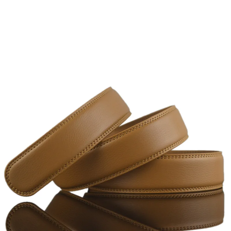3.5cm Width Leather Belt Men Without Buckle Fashion Designer Mens Belts Luxury Waist Belt Genuine Leather Belt Strap CE3192
3.5cm Width Leather Belt Men Without Buckle Fashion Designer Mens Belts Luxury Waist Belt Genuine Leather Belt Strap CE3192