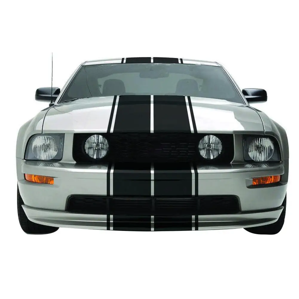 NEW arrival Universal Racing Style Dual Rally Stripes Graphics Vinyl Decals Mustang GT Style Waterproof Car Full Body Sticker
NEW arrival Universal Racing Style Dual Rally Stripes Graphics Vinyl Decals Mustang GT Style Waterproof Car Full Body Sticker