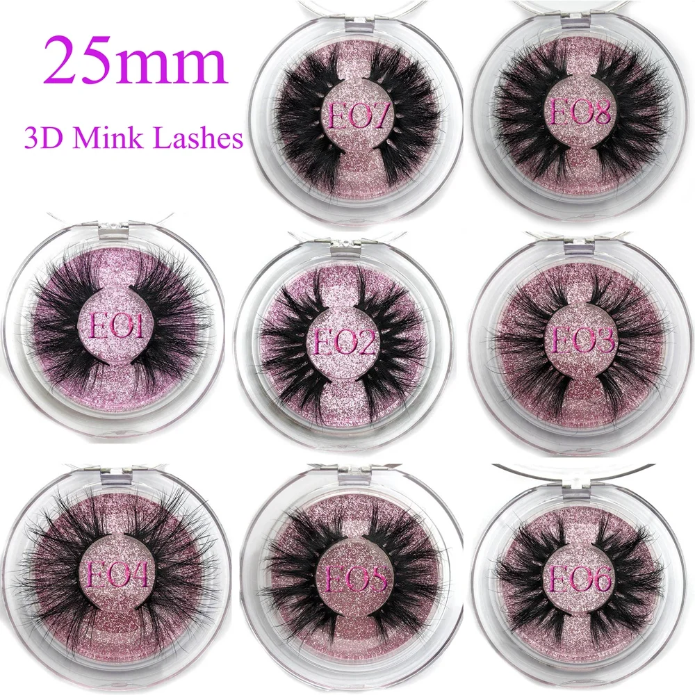 Mikiwi Crossing Makeup Dramatic Long One Pair 25mm Mink Lashes False Eyelashes E08 Thick Strip 3D Mink Lashes With Circle box
Mikiwi Crossing Makeup Dramatic Long One Pair 25mm Mink Lashes False Eyelashes E08 Thick Strip 3D Mink Lashes With Circle box