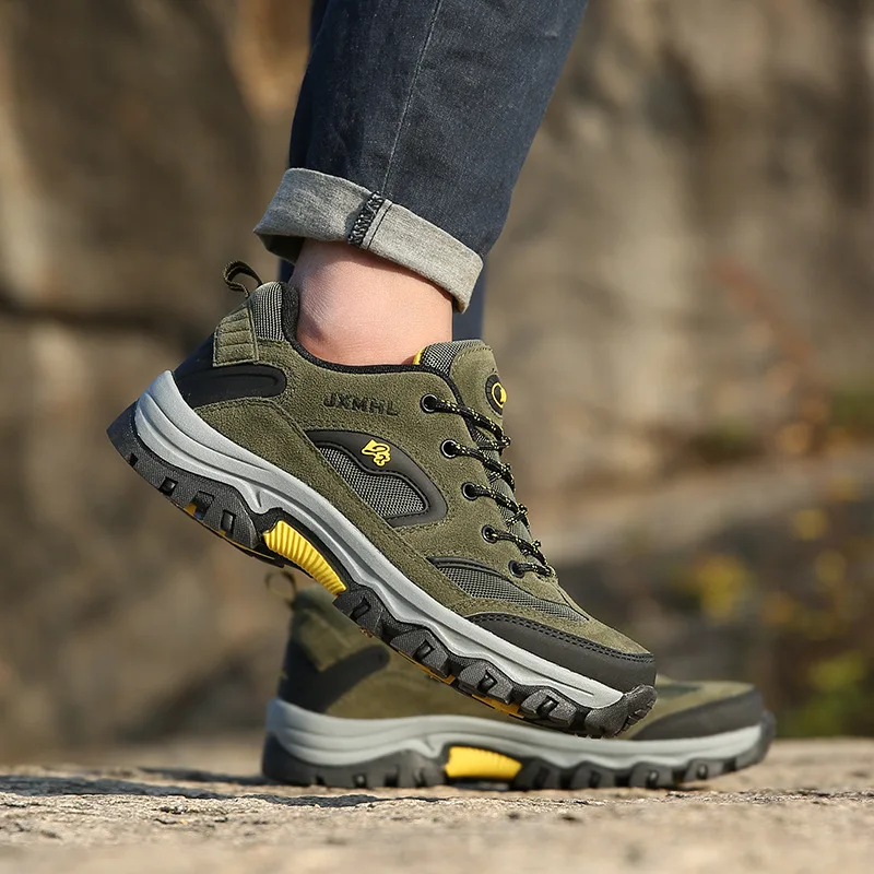 Breathable shoes men shoes outdoor anti-slip Hiking boots men casual shoes male flat with trainers lace-up ankle boots man
Breathable shoes men shoes outdoor anti-slip Hiking boots men casual shoes male flat with trainers lace-up ankle boots man