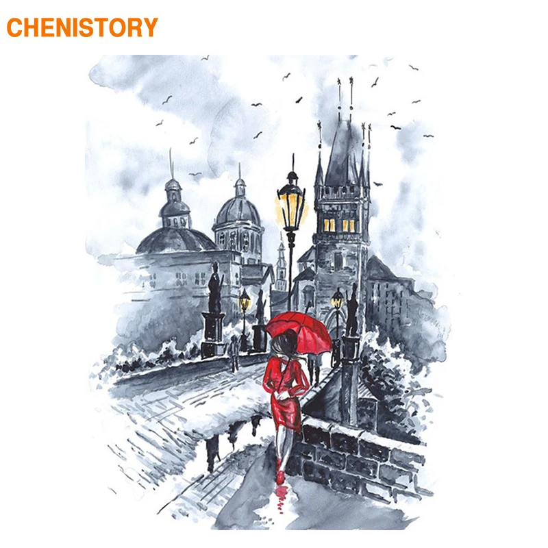 CHENISTORY Frame Street Landscape DIY Painting By Numbers Hand Painted Canvas Painting Wall Art Picture For Living Room Decors
CHENISTORY Frame Street Landscape DIY Painting By Numbers Hand Painted Canvas Painting Wall Art Picture For Living Room Decors