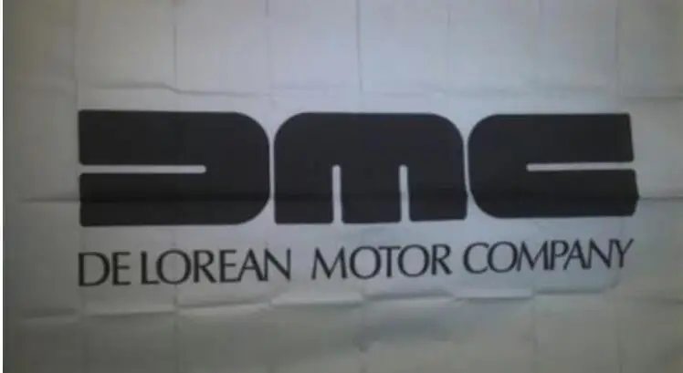 Новинка Delorean DMC логотип автошоу гаражная стена 3x5 флаг баннер подарок|Флаги
