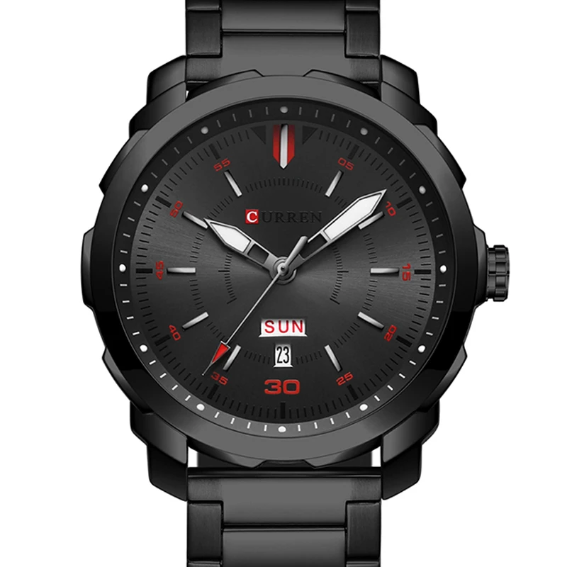 New Curren Watch Men Quartz Black Vogue Business Military Top Brand Man Men's Watches 3ATM Waterproof wristwatch dress clock
New Curren Watch Men Quartz Black Vogue Business Military Top Brand Man Men's Watches 3ATM Waterproof wristwatch dress clock