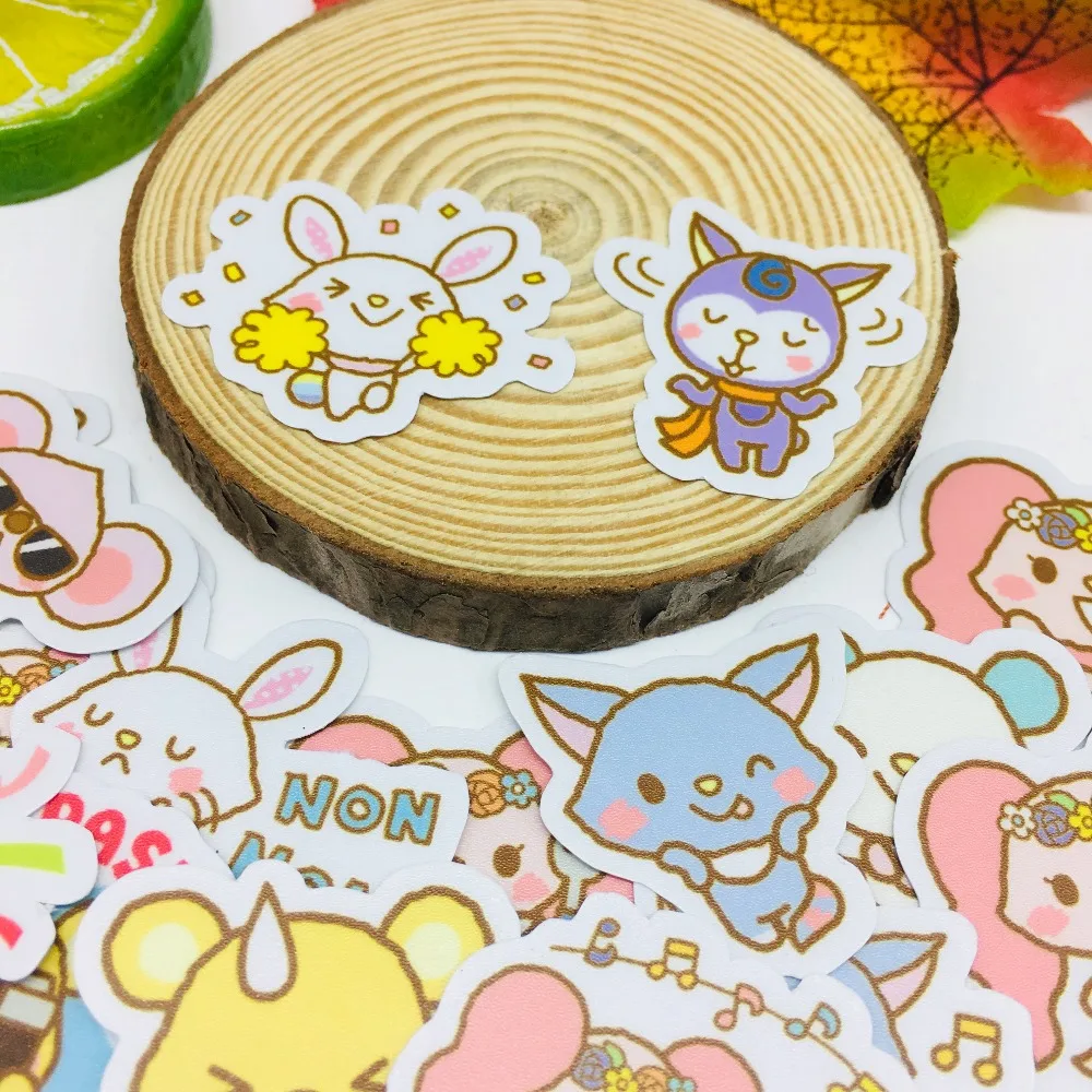 40 Pcs/lot cartoon animals Scrapbooking Stickers Car Case Waterproof Laptop Bicycle Notebook Backpack waterproof Sticker
40 Pcs/lot cartoon animals Scrapbooking Stickers Car Case Waterproof Laptop Bicycle Notebook Backpack waterproof Sticker