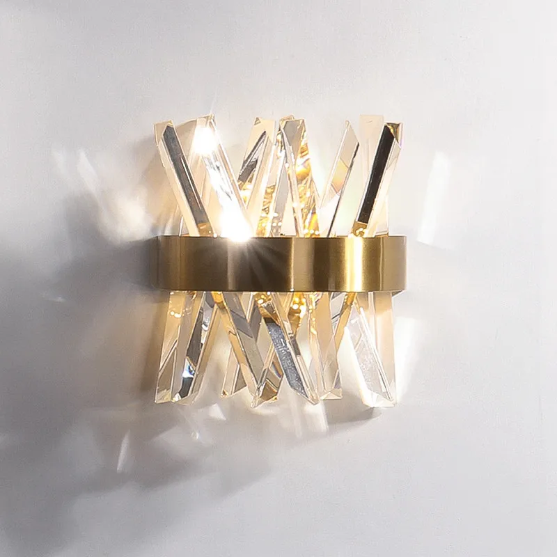 Modern Crystal LED Wall Lamp Indoor Luxury Design LED Wall Monuted For Living Room Bedroom Beside Art Home Wall Lighting WA087
Modern Crystal LED Wall Lamp Indoor Luxury Design LED Wall Monuted For Living Room Bedroom Beside Art Home Wall Lighting WA087