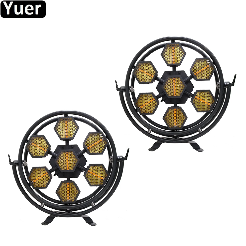 2Pcs/Lot LED Decorative DJ Lamp 7x60W LED Retro Flash Light Disco Bar Xmas DJ Club Family Party Lighting Stage Lights Show
2Pcs/Lot LED Decorative DJ Lamp 7x60W LED Retro Flash Light Disco Bar Xmas DJ Club Family Party Lighting Stage Lights Show