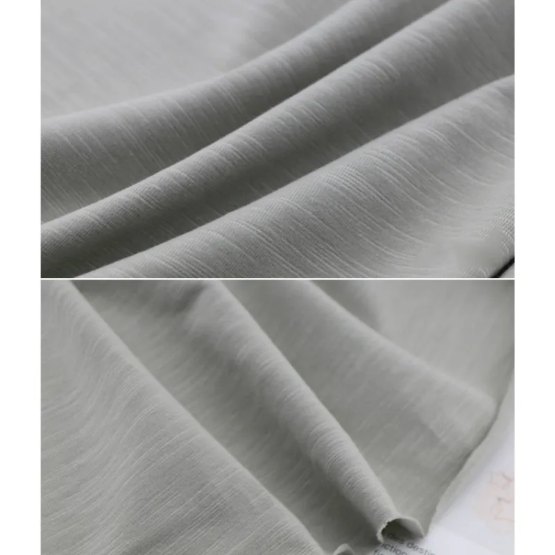 Buulqo 50x170cm width stretchy slub cotton fabric by half meter high quality fashion clothing making sewing fabric
Buulqo 50x170cm width stretchy slub cotton fabric by half meter high quality fashion clothing making sewing fabric